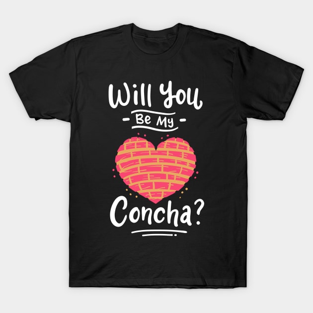 Concha Mexican Food T-Shirt by KAWAIITEE